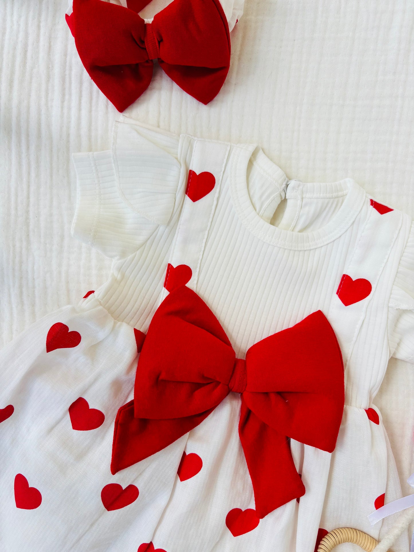 Mini Valentine Kalpli Elbise